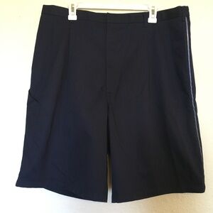 Brookhurst men's dark blue uniform workwear shorts. Size 40L.